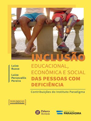 cover image of Inclusão educacional, econômica e social das pessoas com deficiência